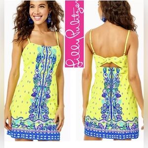 Lilly Pulitzer // Shelli Dress in the "Pineapple Riviera" print - Size 6